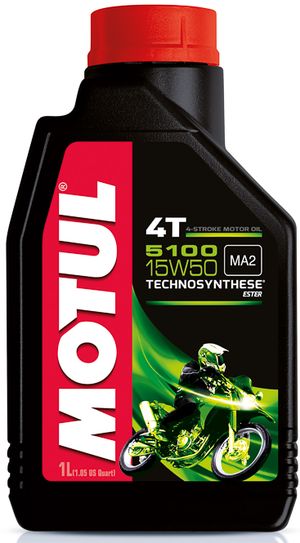 Моторное масло MOTUL 5100 4T 15W-50 1л. MOTUL 836711